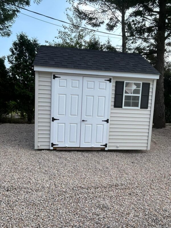 8x10 Vinyl Cape Shed