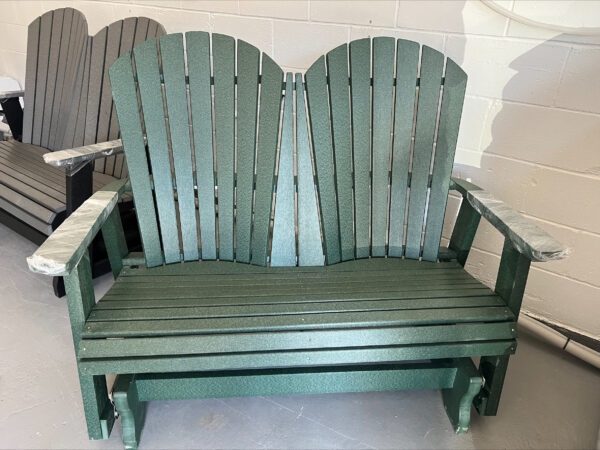 Turf Green Glider Rocker for two-SOLD!