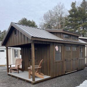 SOLD! 10x18 Studio Dormer with Porch