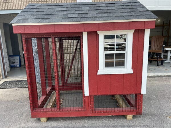 Little Red Chicken Coop