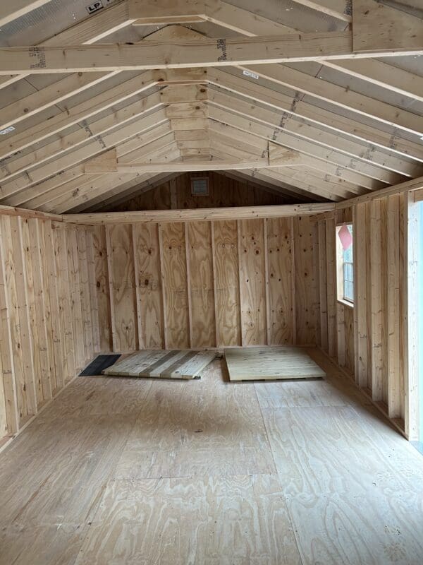 12x24 Vinyl Clay Garage - Image 2