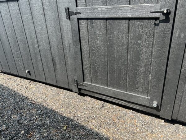 10 x 16 Dura-Temp All Black Quaker Shed - Image 3