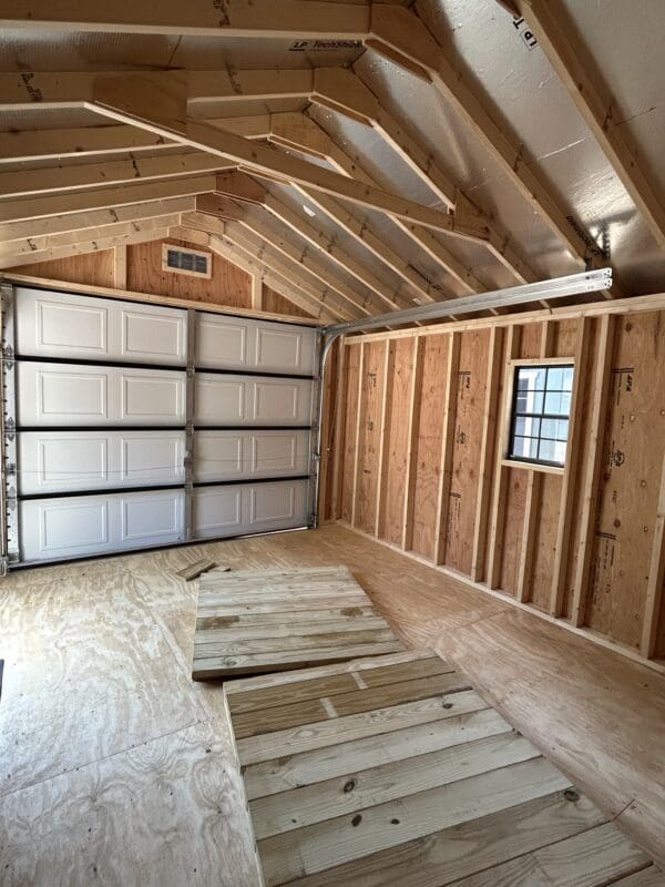 12x16 7' Cottage Garage - Image 3