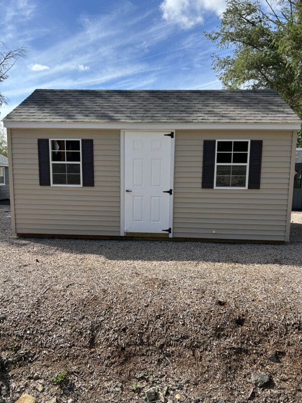 10x18 Tan Vinyl 7' Cape